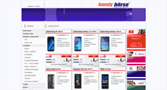 Desktop Screenshot of handy-boerse.de