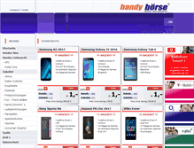 Tablet Screenshot of handy-boerse.de